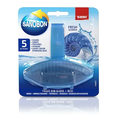 Блок підвісний для унітазу Sano Sanobon Blue, 55 г