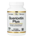 Кверцетин Плюс California Gold Nutrition Quercetin Plus, 100 таблеток