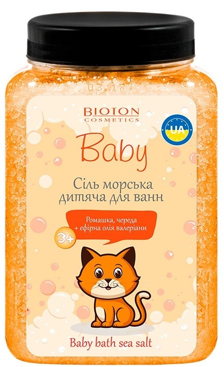 Соль морская для ванн Bioton Cosmetics Baby Рижик детская, 750 г