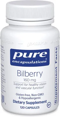 Чорниці екстракт Pure Encapsulations Bilberry 160 мг, 120 капсул