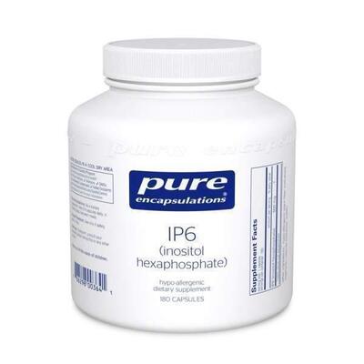 ИФ6 (инозитол гексафосфат) Pure Encapsulations IP6 (inositol hexaphosphate), 180 капсул