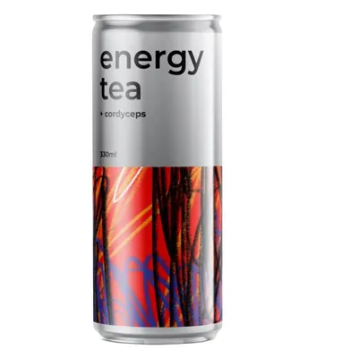 Напій Underwood Soda Energy Tea трав'яний чай з кордицепсом, 0,33 л банка