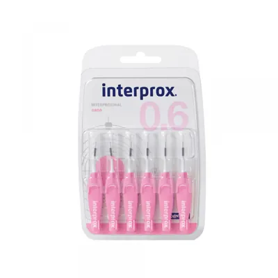 Міжзубні щітки Dentaid Interprox 4G Nano, 0,6 мм, 6 шт