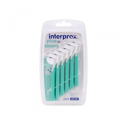 Міжзубні щітки Dentaid Interprox Plus 2G Micro, 0,9 мм, 6 шт