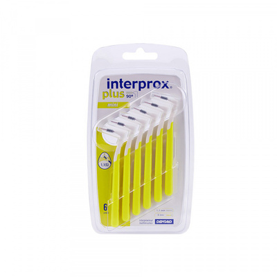 Міжзубні щітки Dentaid Interprox Plus 2G Mini, 1,1 мм, 6 шт