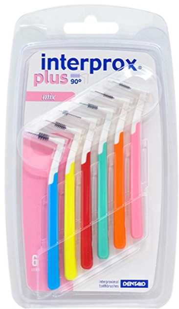 Міжзубні щітки Dentaid Interprox Plus 2G Mix, 6 шт