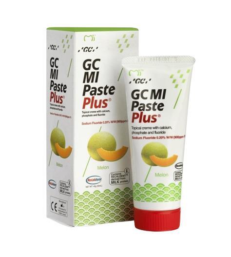 Крем для зубов GC MI Paste Plus для реминерализации Дыня, 35 мл