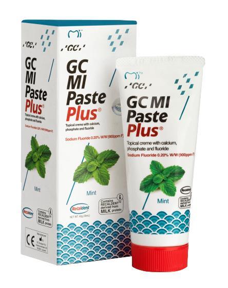 Крем для зубов GC MI Paste Plus для реминерализации Мята, 35 мл