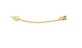 Катетер урологический Rusch Gold тип Фолея 20 Fr, 2-ходовой, баллон 30-50 мл, 1 штука