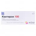 Кветирон 100 таблетки, в/плів. обол. по 100 мг №10