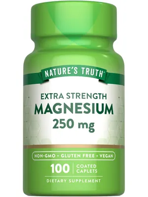 Магній Nature's Truth Magnesium 250 мг, 100 каплет