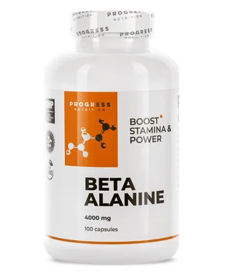 Бета-аланін Progress Nutrition Beta Alanine, 100 капсул