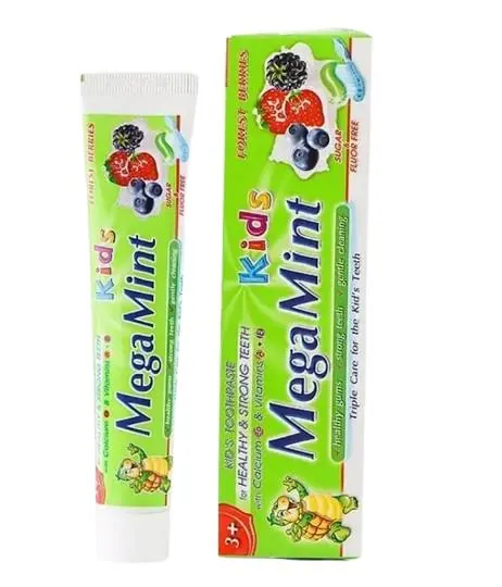 Зубна паста Mega Mint Kids дитяча Лісові ягоди від 3 років, 50 мл