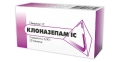 Клоназепам IC таблетки по 1 мг №50 (10х5)