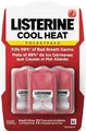 Смужки для освіження подиху Listerine Cool Heat PocketPaks кориця, 72 шт