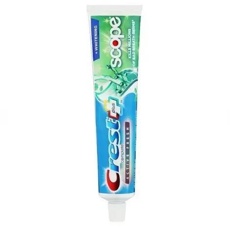 Зубная паста Crest + Scope Complete Active Fresh + Whitening, 155 г