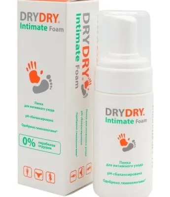 Піна для інтимної гігієни Dry Dry Intimate Foam, 100 мл
