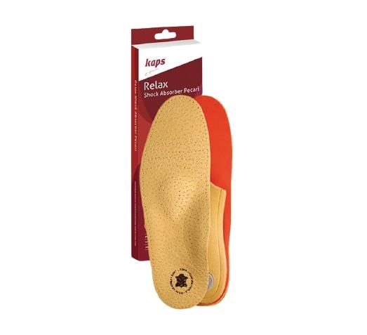 Стельки ортопедические KAPS Relax Shock Absorber Pecari, размер 38