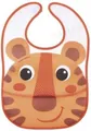 Слинявчик Canpol babies Hello Little пластмасовий з кишенькою, помаранчевий, 9 / 232_ora