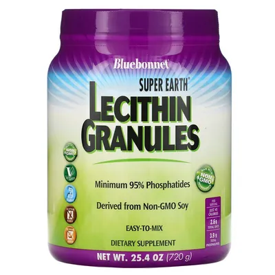 Лецитин Bluebonnet Nutrition Super Earth Lecithin у гранулах, 720 г