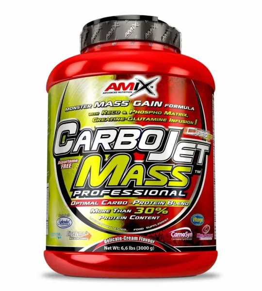 Гейнер Amix Nutrition CarboJet Mass Professional лісові ягоди, 3000 г