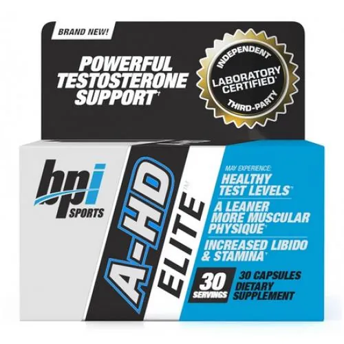 Тестостероновий бустер BPI A-HD Elite, 30 капсул