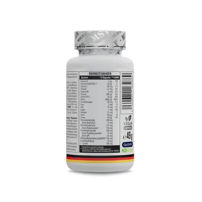 Комплекс для волосся MST Nutrition Hair Advanced Formula, 60 капсул