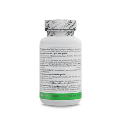 Магній Healthy Sport Nutrition Magnesium 400 мг, 90 капсул