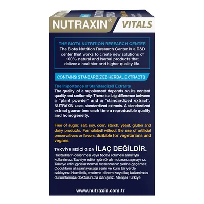 Мультивітамін Мінерал для чоловіків Nutraxin Mens Multi Vitamin Complex, 60 таблеток