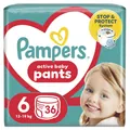 Підгузки-трусики Pampers Pants Active Baby дитячі розмір 6, 13-19 кг, 36 шт
