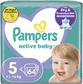 Підгузки дитячі Pampers Active Baby розмір 5, 11-16 кг, 64 шт