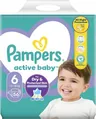 Підгузки дитячі Pampers Active Baby розмір 6, 13-18 кг, 56 шт