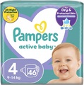 Подгузники детские Pampers Active Baby размер 4, 9-14 кг, 46 шт