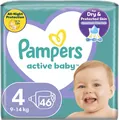 Підгузки дитячі Pampers Active Baby розмір 4, 9-14 кг, 46 шт