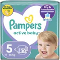 Підгузки дитячі Pampers Active Baby розмір 5, 11-16 кг, 38 шт