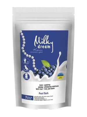 Соль для ванн Milky Dream морская шипучая ароматная Жемчужная ванна, 300 г