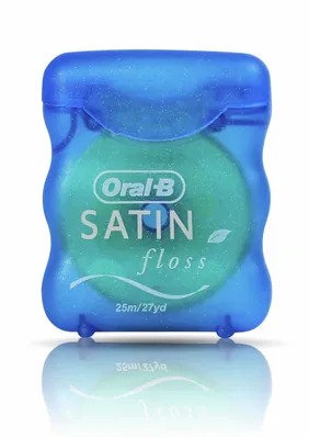 Зубна нитка Oral-B Satin Tape м'ятна, 25 м