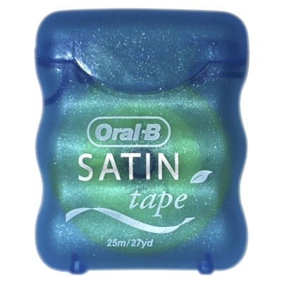 Зубна нитка Oral-B Satin Tape, М'ята, 25 м