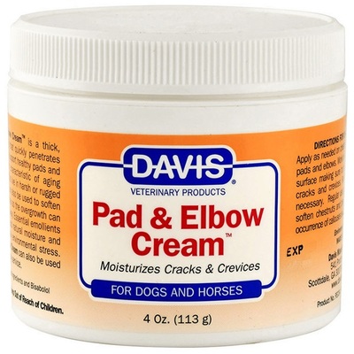 Крем Davis Pad & Elbow загоює для лап і ліктів собак та коней, 113 мл