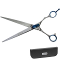 Ножиці Davis Extreme Edge BLUE Straight прямі для стрижки собак 8,5", 21,6 см