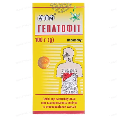 Гепатофіт збір по 100 г у пак., вклад. у пач.