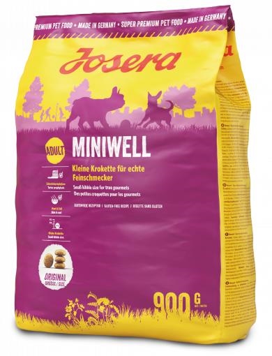 Корм сухой для взрослых собак мелких пород Josera Miniwell, 900 г