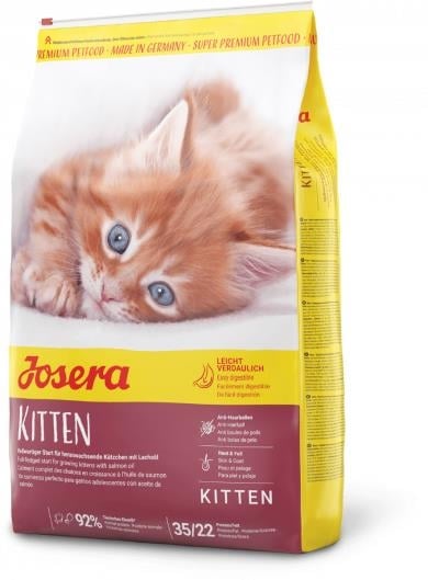 Корм сухой для котят, беременных и лактирующих кошек Josera Kitten, 2 кг