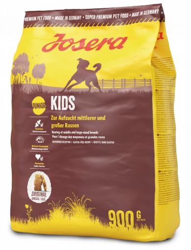 Корм сухой для щенков и молодых собак Josera Kids, 900 г