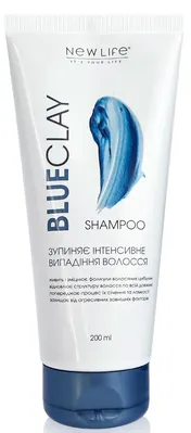 Шампунь New Life з блакитною глиною проти лупи, 200 мл