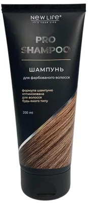 Шампунь New Life для фарбованого волосся Шатен, 200 мл
