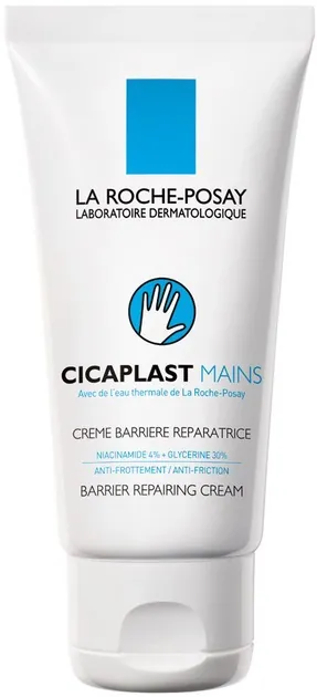 Крем для рук La Roche-Posay Cicaplast бар'єрний відновлюючий пошкоджену шкіру, 50 мл