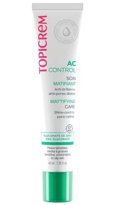 Крем для обличчя Topicrem AC Control матуючий догляд, 40 мл