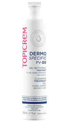 Гель для тіла та обличчя Topicrem Dermospecific PV-DS очищуючий, 200 мл