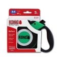 Поводок-рулетка KONG Reflect для собак до 30 кг, 5 м, зеленый